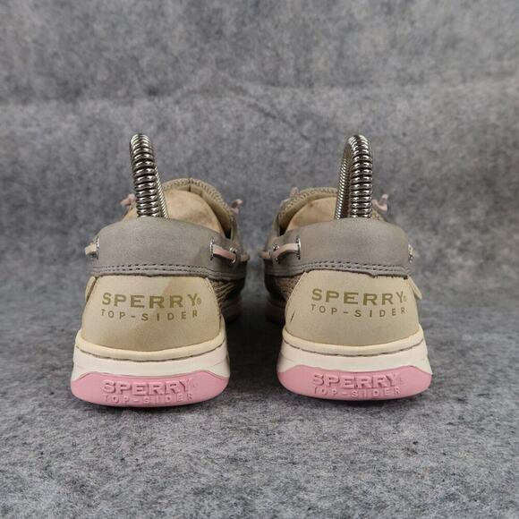 Sperry Shoes Womens 6.5 Slip On Loafer Rainbowfish Moc Toe Leather Classic Grey - Picture 5 of 13